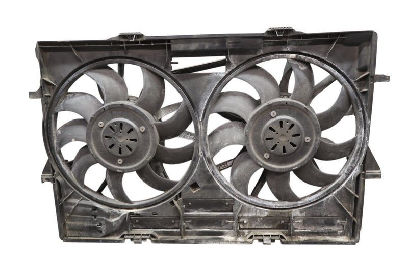Load image into Gallery viewer, 12-18 Audi A6 A7 Quattro Front Dual Radiator Cooling Fan Assembly 4H0121003L Oem