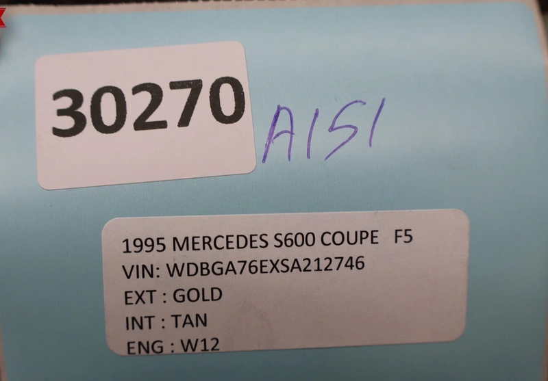 Load image into Gallery viewer, 94-99 Mercedes Coupe W140 S600 S500 Dash Headlight Surround Bezel Trim Cover Oem