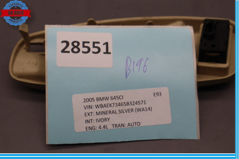 Load image into Gallery viewer, 04-10 BMW 645Ci 650i Front Left Driver Side Seat Adjust Lever Black Oem