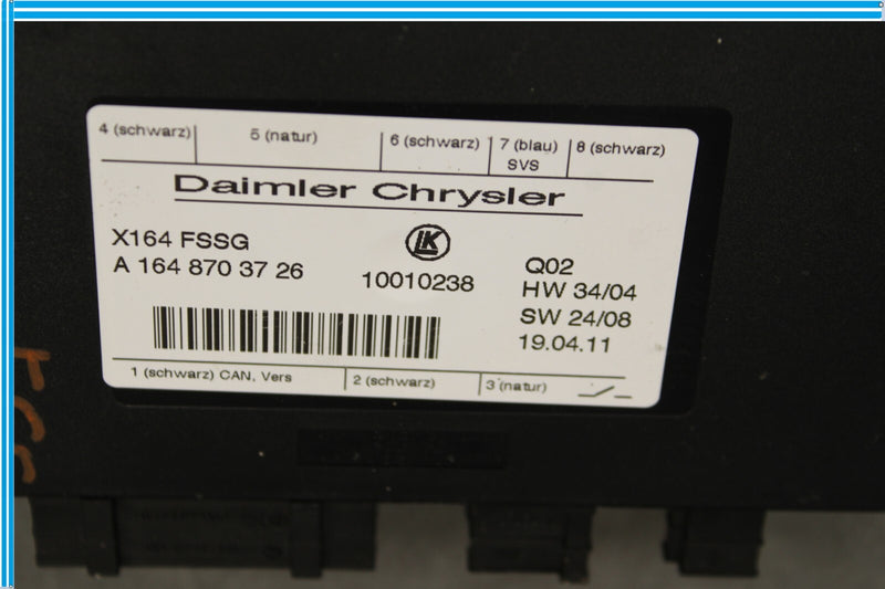 Load image into Gallery viewer, 07-12 Mercedes X164 GL450 Third Seat Row Power Folding Control Module Oem