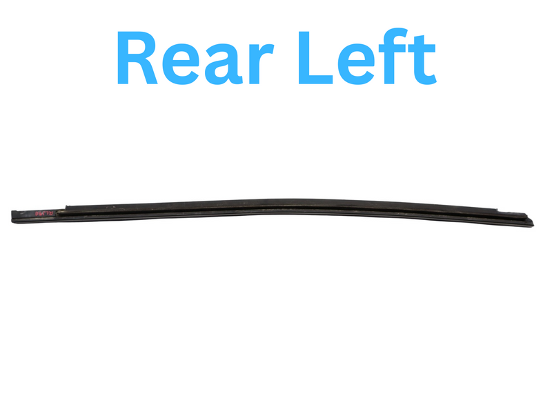 Load image into Gallery viewer, 14-20 Maserati Ghibli Rear Left Driver Side Door Window Belt Molding Oem