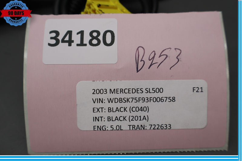 Load image into Gallery viewer, 03-06 Mercedes R230 SL500 SL55 AMG Front Right Side Seat Belt Buckle Oem