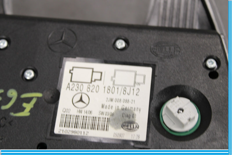 Load image into Gallery viewer, 03-12 Mercedes R230 SL550 SL500 Interior Overhead Dome Reading Light Gray Oem