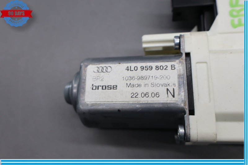 Load image into Gallery viewer, 07-09 AUDI Q7 4L Rear Right Passenger Side Door Window Regulator Motor Oem