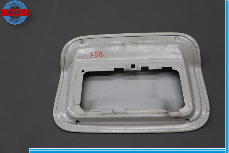Load image into Gallery viewer, 09-15 BMW 740i 750Li xDrive Rear Fuel Tank Filler Door Cover Lid White Oem