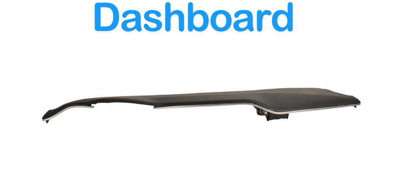 Load image into Gallery viewer, 12-16 Tesla Model S Upper Dashboard Cover Trim Panel 100225500I OEM