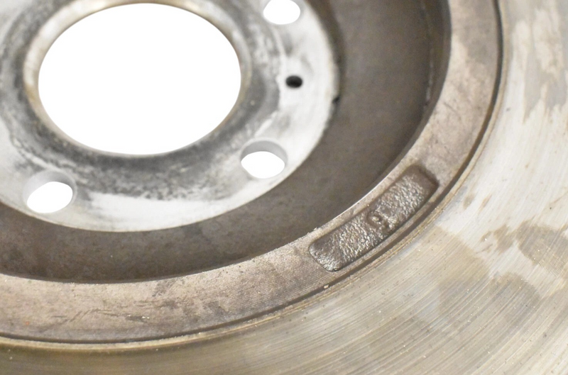 Load image into Gallery viewer, 03-18 Bentley Continental Rear Left & Right Disc Brake Rotor Set 4E0615601L Oem