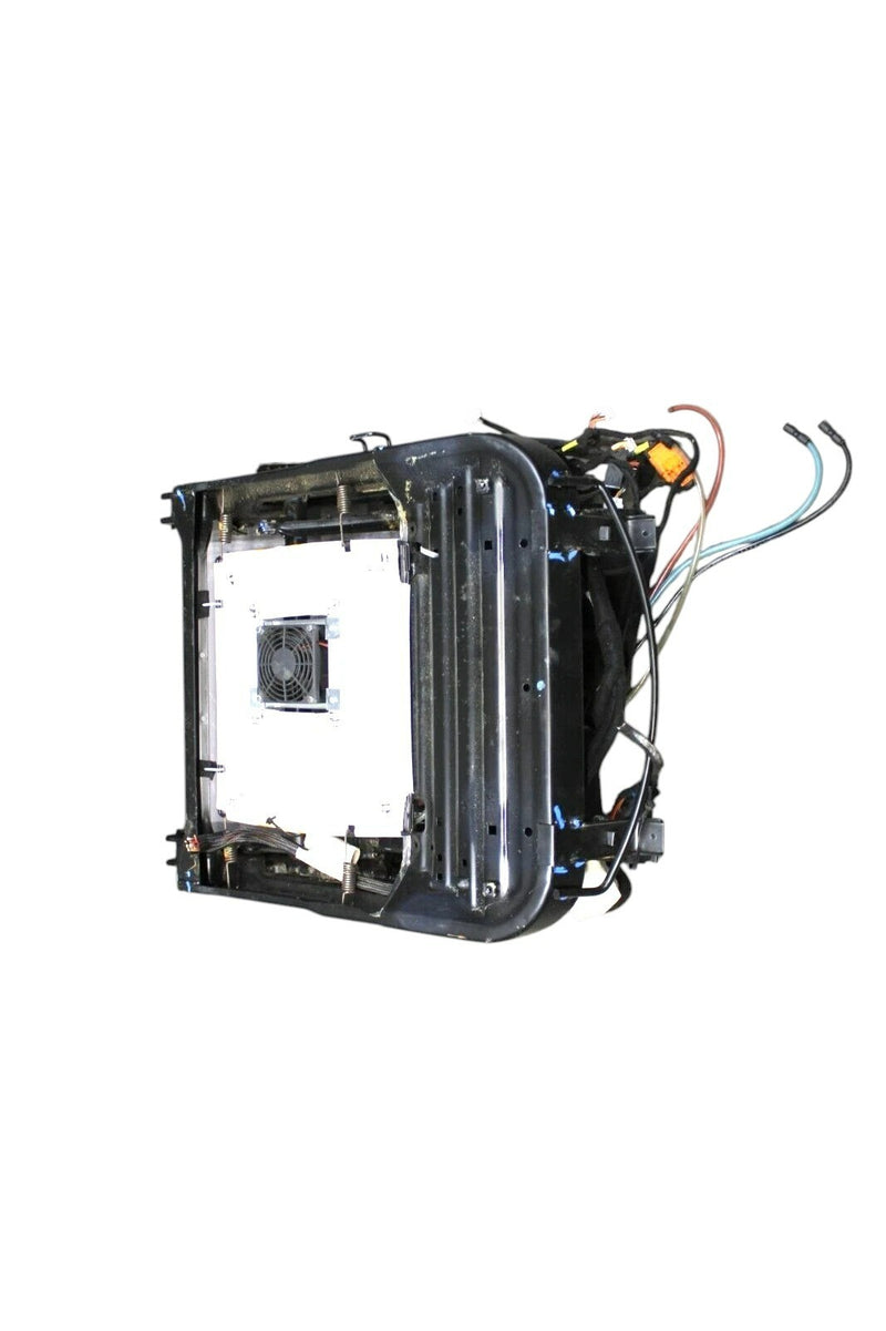 Load image into Gallery viewer, 03-13 Maserati Quattroporte Front Left Lower Bottom Seat Rail Frame Black OEM