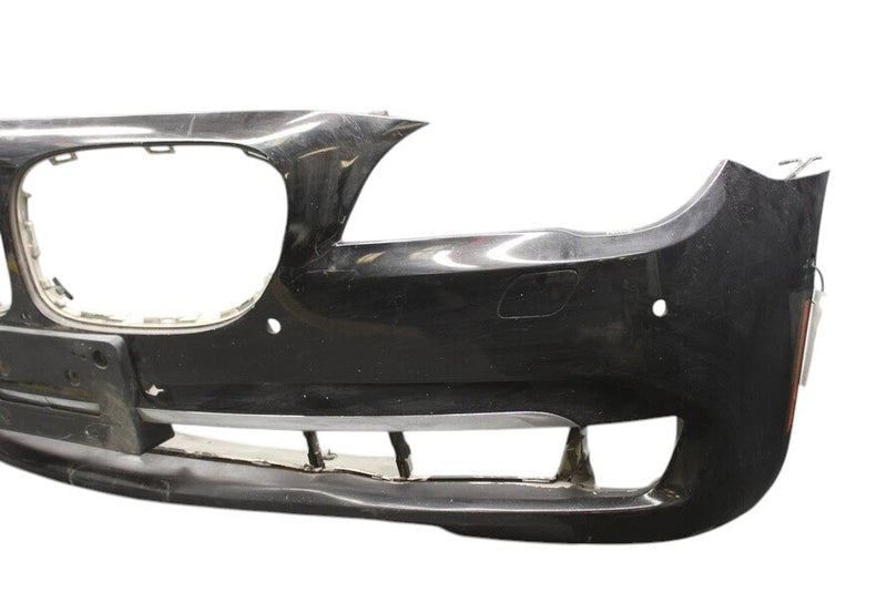 Load image into Gallery viewer, 09-12 BMW 740i 750Li F01 Front Lower Bumper Shell Cover Panel Assembly Black OEM