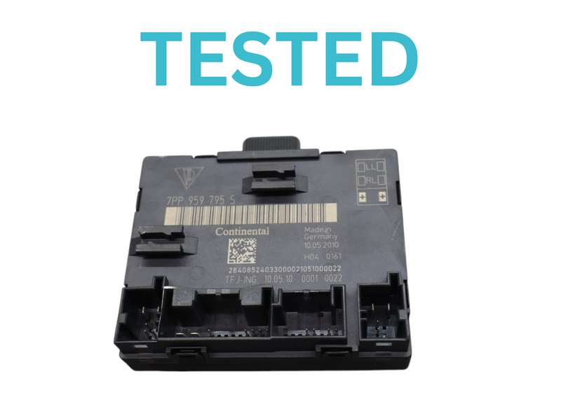 Load image into Gallery viewer, 11-17 Porsche Cayenne S 958 Rear Right Passenger Door Control Module Unit Oem
