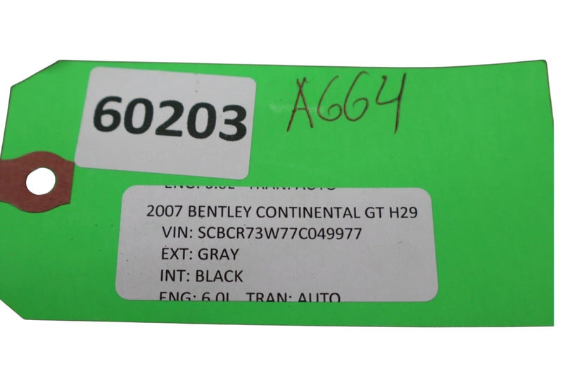 Load image into Gallery viewer, 03-12 Bentley Continental GT Center Console Ashtray Box W/O Lid Cover Black Oem