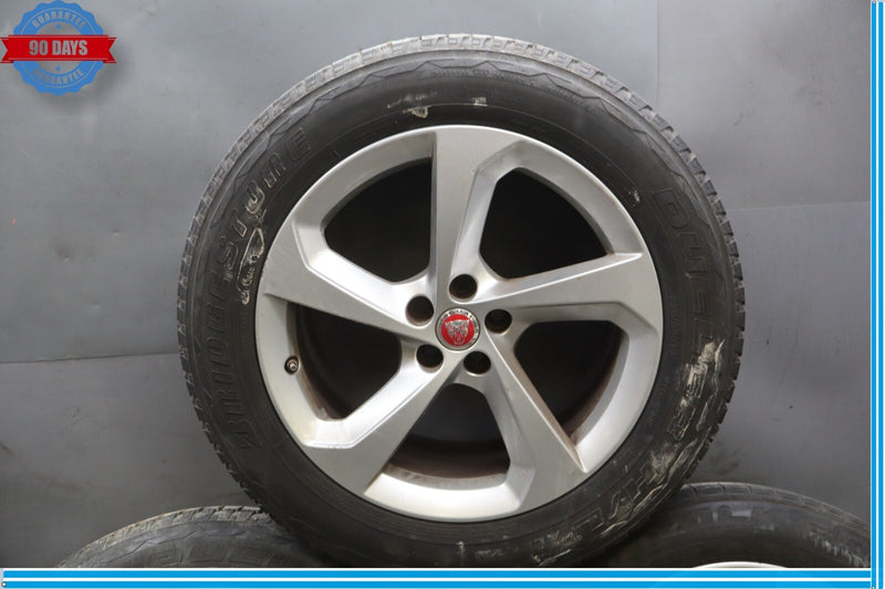 Load image into Gallery viewer, 17-23 Jaguar X761 F-Pace 19x8.5 19" 5 Spoke Wheel Rim W/Tire Set of 4 Oem