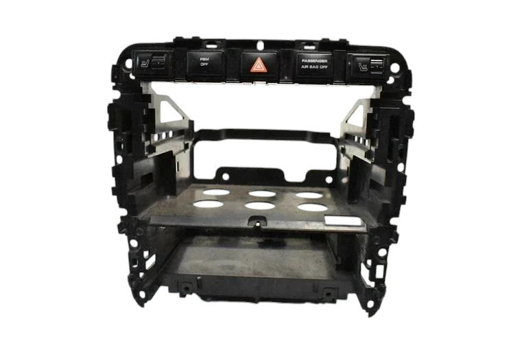 Load image into Gallery viewer, 03-10 Porsche Cayenne Dash Radio Stereo Bracket W/ Hazard Switch 7L5857093C Oem