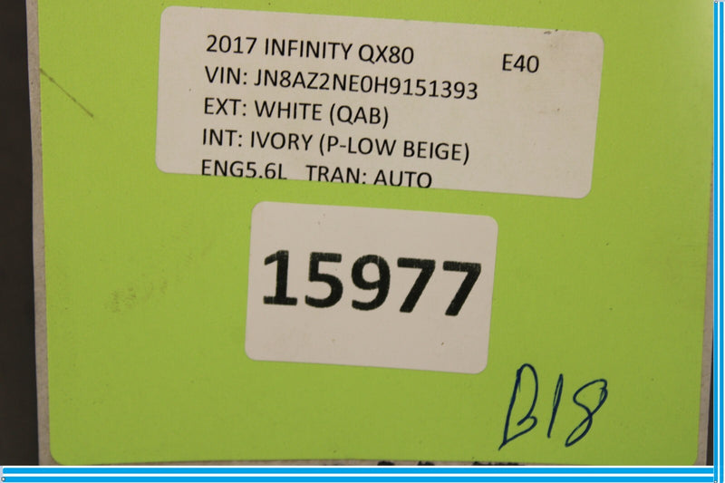 Load image into Gallery viewer, 11-17 Infiniti QX56 QX80 Rear Center Console Storage Upper Trim Bezel Oem