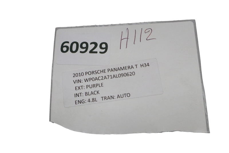 Load image into Gallery viewer, 10-16 Porsche Panamera Front Center Console Cup Holder Trim Black Oem