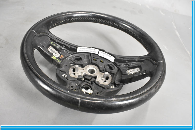 Load image into Gallery viewer, 10-18 Jaguar XJ XJL X351 Steering Wheel Handle Black Leather Oem