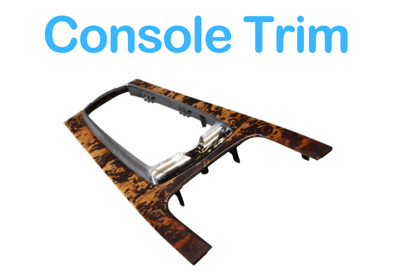 Load image into Gallery viewer, 10-15 Jaguar X150 XK XKR Center Console Shifter Bezel Trim Wood Grain Oem