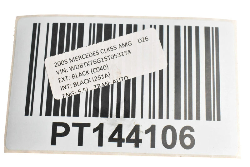 Load image into Gallery viewer, 01-06 Mercedes W209 CLK55 CLK320 Radiator Support Baffle A2095050530 Oem