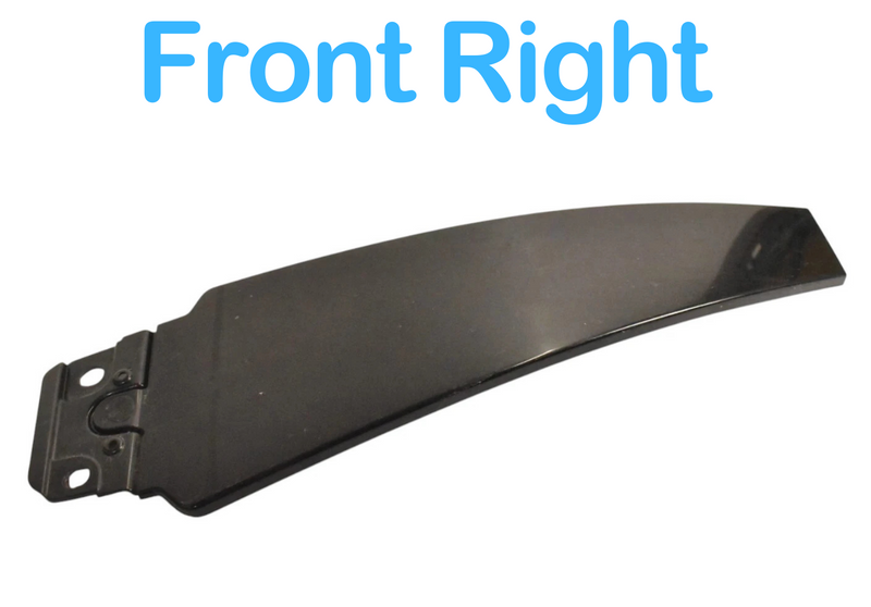 Load image into Gallery viewer, 14-17 Maserati Ghibli M157 Front Right Side Door Exterior Pillar Black Oem