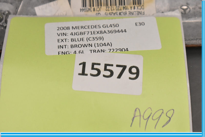 Load image into Gallery viewer, 07-12 Mercedes X164 GL450 Front Left Driver Side Door Molding Wood Trim Oem