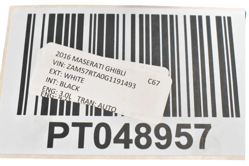 Load image into Gallery viewer, 14-19 Maserati Ghibli Front Right Side Door Panel Trim Cover 105804409 Oem