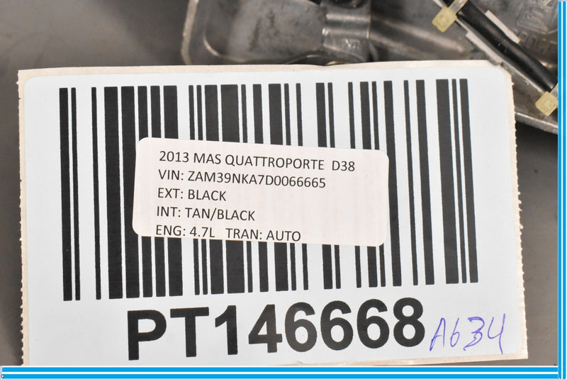 Load image into Gallery viewer, 04-13 Maserati Quattroporte M139 Rear Right Passenger Exterior Door Handle Oem