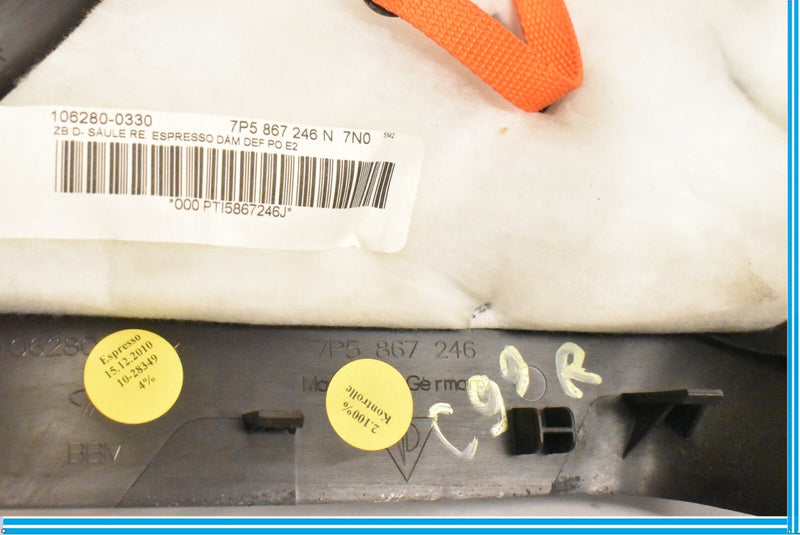 Load image into Gallery viewer, 11-18 Porsche Cayenne Rear Right Passenger D Pillar Cover Trim Panel Oem