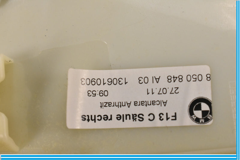 Load image into Gallery viewer, 12-18 BMW 650i 640i F12 Right Side C Pillar Trim Cover Alcantara Oem