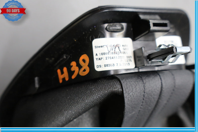 Load image into Gallery viewer, 12-19 Mercedes X166 GL450 Steering Wheel Column Cover Bezel Boot Black Oem
