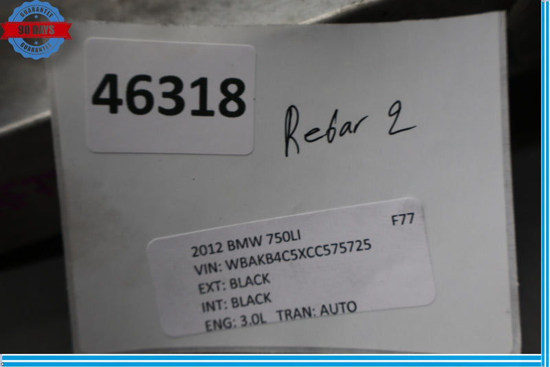 Load image into Gallery viewer, 09-15 BMW 750i 750Li Front Bumper Right Side Reinforcement Bracket Oem