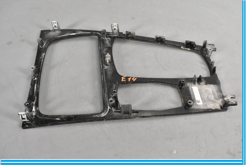Load image into Gallery viewer, 09-15 BMW 750i 750Li Front Center Bezel Console Cup Holder Dark Wood Trim Oem