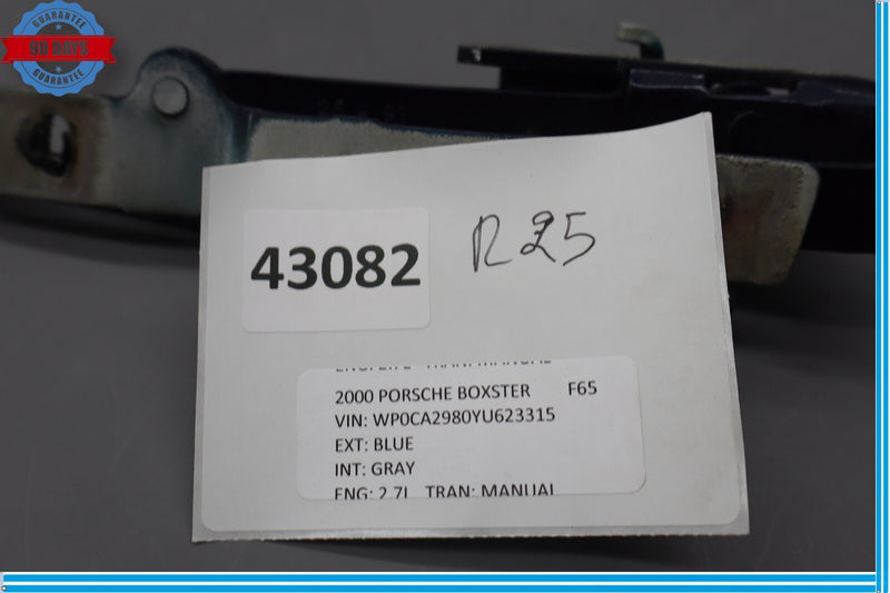 Load image into Gallery viewer, 97-04 Porsche Boxster Rear Right Passenger Side Trunk Lid Hinge Liftgate Oem