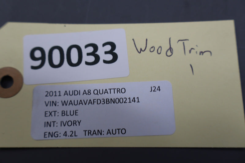 Load image into Gallery viewer, 11-18 Audi A8 A8L Right Passenger Side Dash Panel Trim 4H1857212B Oem