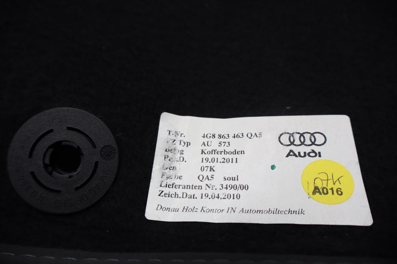 Load image into Gallery viewer, 12-18 Audi A7 Quattro S7 Trunk Luggage Spare Tire Floor Cargo Trim Cover Oem