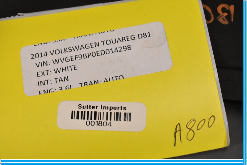 Load image into Gallery viewer, 11-18 Volkswagen VW Touareg Front Upper Steering Column Trim Oem