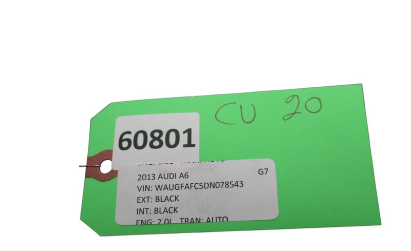 Load image into Gallery viewer, 12-18 Audi A6 A6 Quattro Front Right Passenger Side Upper Backrest Cushion Oem