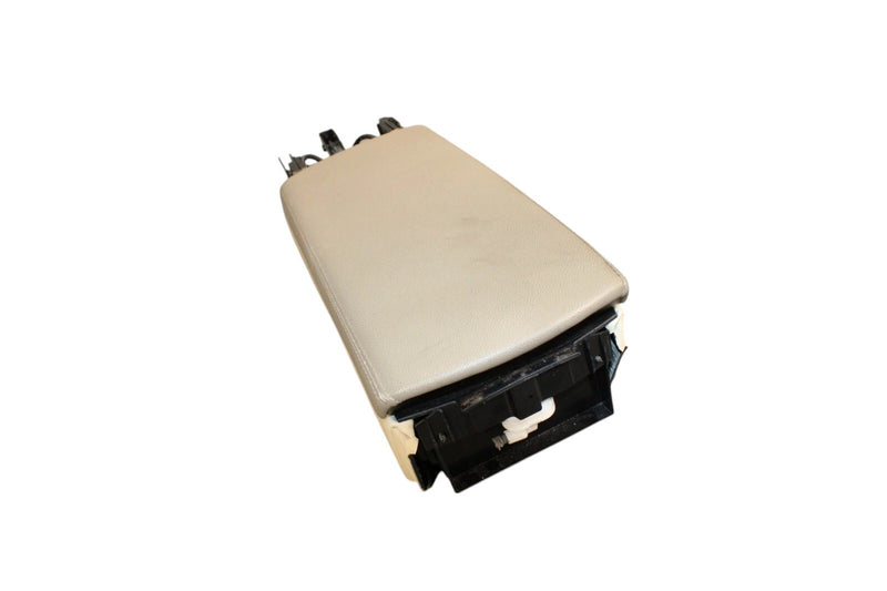 Load image into Gallery viewer, 03-06 Mercedes R230 SL550 Center Console Arm Rest Storage Compartment Beige Oem