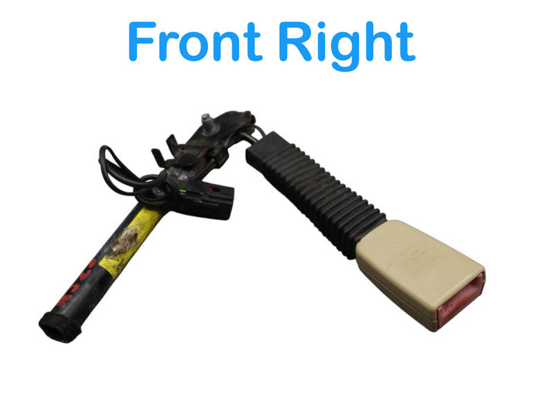 Load image into Gallery viewer, 09-15 Jaguar XF XFR Front Right Passenger Side Seat Belt Seatbelt Buckle Oem