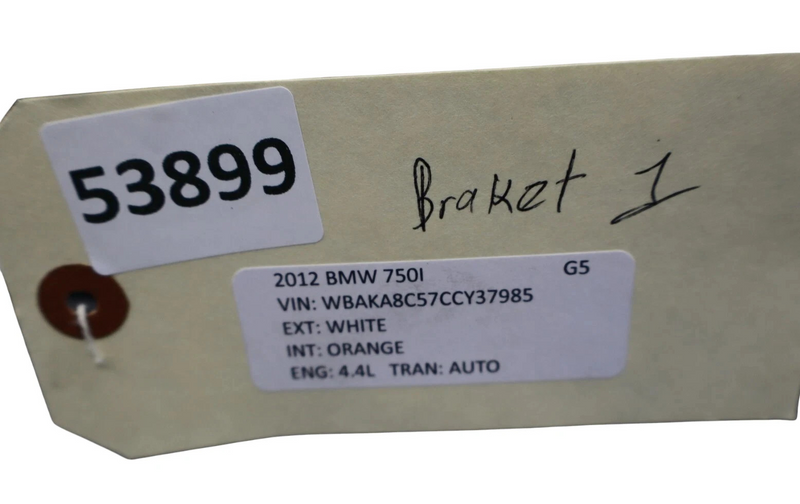 Load image into Gallery viewer, 09-15 BMW 750i 740i Front Left Driver Side Bumper Reinforcement Bar Bracket Oem