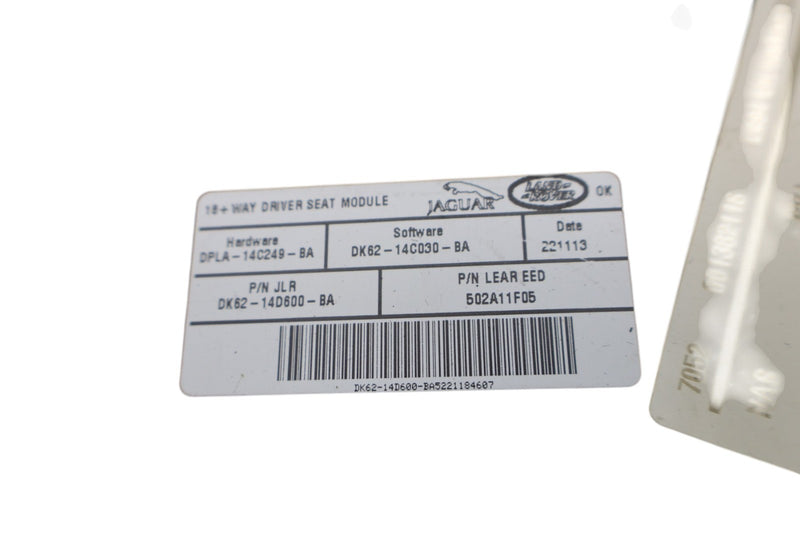 Load image into Gallery viewer, 14-15 LR Range Rover Sport L494 Front Left Driver Seat Module Unit LR074677 Oem