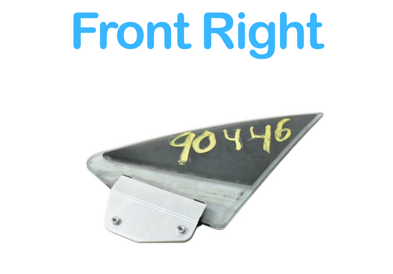 Load image into Gallery viewer, 03-10 Bentley Continental GT Coupe Front Right Side Door Vent Window Glass Oem