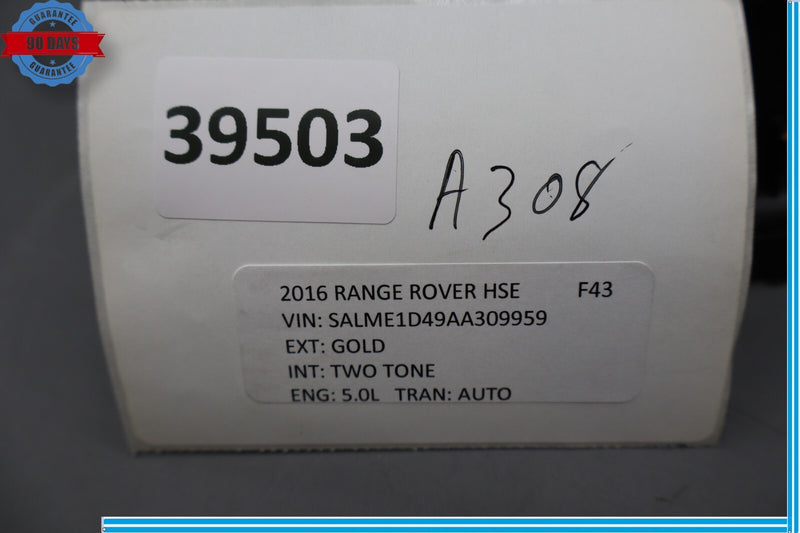 Load image into Gallery viewer, 10-12 Land Range Rover HSE L322 2012 Rear Right Cargo Trim Panel Finisher Oem