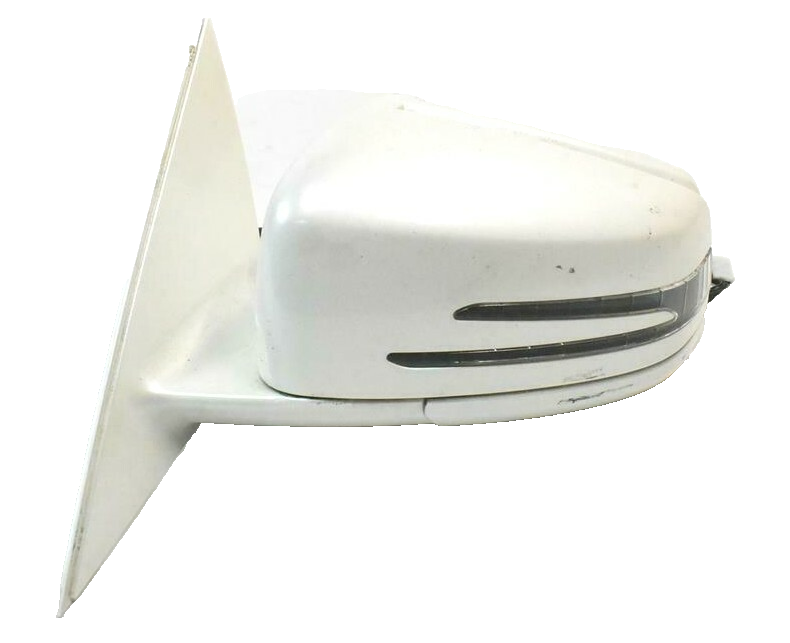 Load image into Gallery viewer, 10-13 Mercedes W221 S400 Front Left Driver Side Door Mirror Rear View White OEM