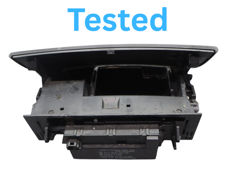 Load image into Gallery viewer, 03-11 Mercedes W219 CLS500 E350 Center Pocket Ashtray Ash Tray Wood Trim Oem