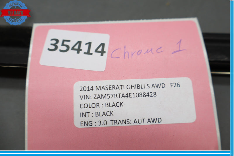 Load image into Gallery viewer, 14-20 Maserati Ghibli Front Right Passenger Side Interior Door Molding Trim Oem