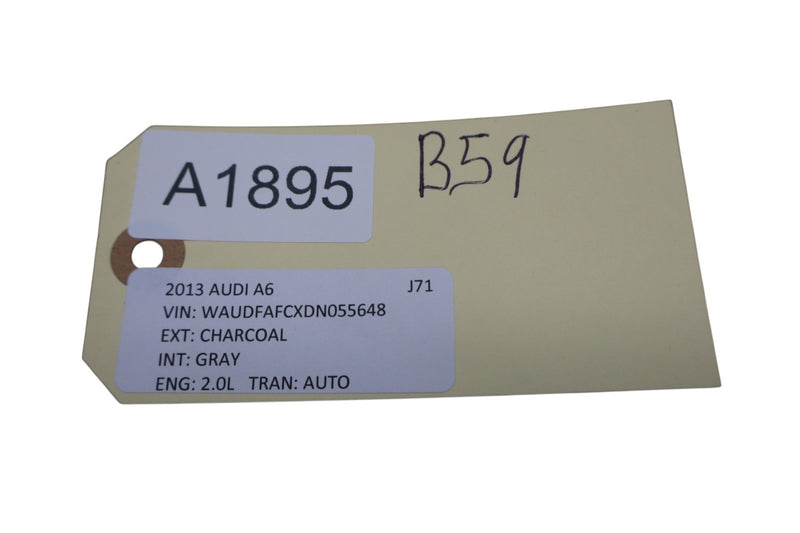 Load image into Gallery viewer, 12-18 Audi A6 Quattro Rear Right Passenger Side Exterior B Pillar Trim Oem