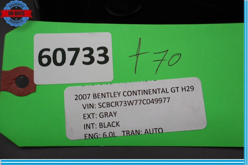 Load image into Gallery viewer, 03-10 Bentley Continental GT Coupe Rear Left Side Trunk Cover Panel Trim OEM