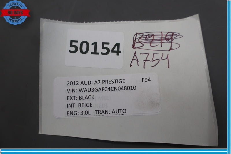 Load image into Gallery viewer, 12-18 Audi A7 Quattro Speedometer Instrument Cluster Trim Bezel Black Oem