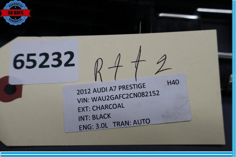 Load image into Gallery viewer, 12-18 Audi A7 Trunk Lock Latch Sill Scuff Plate Trim Cover Panel 4G8863471A OEM