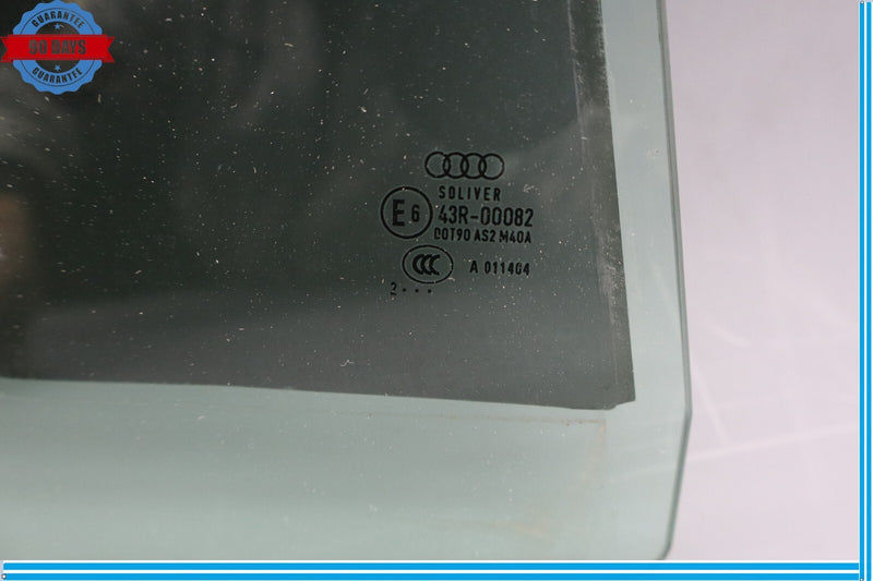 Load image into Gallery viewer, 12-18 Audi A6 Rear Right Passenger Side Door Window Glass 43R00082 Oem